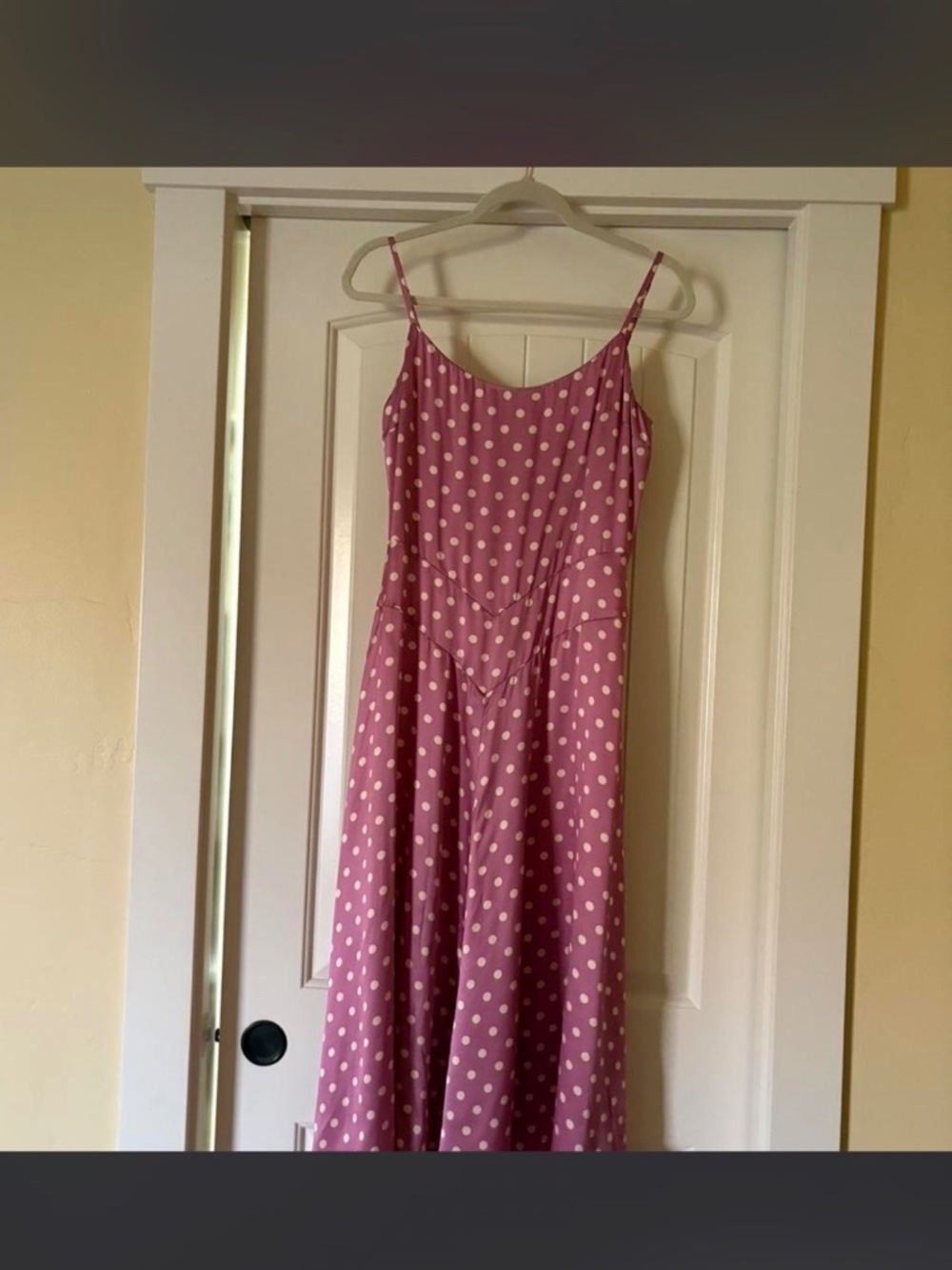 Reformation silk dress